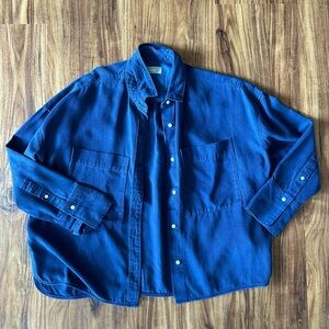 Everlane Blue Oxford Shirt
